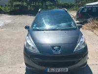 Gebraucht Peugeot 207 95 PS (69 kW) 2008 Schwarz SUV
