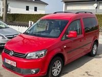 Gebraucht VW Caddy Comfortline 102 PS (75 kW) 2014 Salsa red Van / Kleinbus