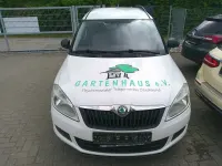 Gebraucht Skoda Roomster Plus Edition 69 PS (50 kW) 2012 Weiß Van / Kleinbus