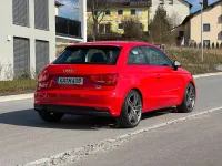 Używany Audi A1 S-Line 95 KM (69 kW) 2017 Czerwony Hatchback
