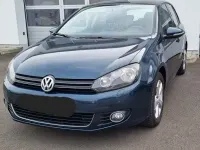 Gebraucht VW Golf VI Highline 122 PS (89 kW) 2010 Blau Kleinwagen