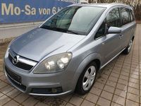 Gebraucht Opel Zafira Edition 150 PS (110 kW) 2008 Silber Van / Kleinbus