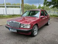 Gebraucht Mercedes 190 118 PS (86 kW) 1990 Rot Limousine