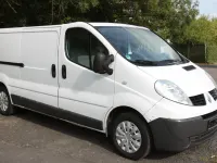 Gebraucht Renault Trafic 90 PS (66 kW) 2012 Weiß Van / Kleinbus