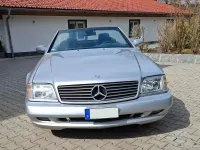 Gebraucht Mercedes SL500 AMG 306 PS (225 kW) 2000 Silber Cabrio
