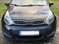 Gebraucht Kia Rio 86 PS (63 kW) 2012 Schwarz Kleinwagen