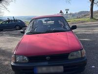 Gebraucht Toyota Starlet 75 PS (55 kW) 1995 Rot Kleinwagen