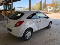 Gebraucht Opel Corsa 60 PS (44 kW) 2009 Weiß Kleinwagen