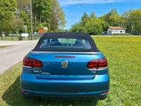 Gebraucht VW Golf Cabriolet 105 PS (77 kW) 2014 Blau Cabrio