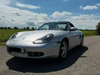 Gebraucht Porsche 986 Boxster 204 PS (150 kW) 1997 Silber Cabrio