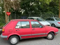 Gebraucht VW Golf III 80 PS (58 kW) 1992 Rot Kleinwagen