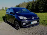 Gebraucht VW up! Sound 90 PS (66 kW) 2017 Schwarz Kleinwagen