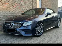 Brugt Mercedes E220 194 HK (142 kW) 2019 Blå Cabriolet
