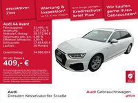 Gebraucht Audi A4 S-Line 204 PS (150 kW) 2022 Ibisweiß Kombi