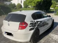 Gebraucht BMW 116 122 PS (89 kW) 2008 Weiß Kleinwagen