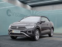 Gebraucht VW T-Roc Cabriolet Move 110 PS (80 kW) 2023 Schwarz Cabrio