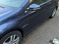 Gebraucht VW Golf Cabriolet Basis 105 PS (77 kW) 2014 Blau Cabrio