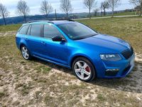 Gebraucht Skoda Octavia RS 184 PS (135 kW) 2014 Blau Kleinwagen