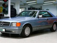 Gebraucht Mercedes 420 204 PS (150 kW) 1986 Diamantblau metallic (355u) Coupé