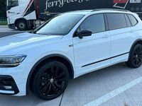 Gebraucht VW Tiguan Allspace R-line 200 PS (147 kW) 2021 Weiß SUV