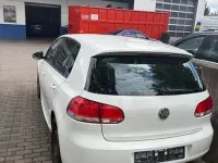 Gebraucht VW Golf VI Team 80 PS (58 kW) 2010 Weiß Kleinwagen