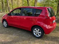 Usata Nissan Note 85 CV (62 kW) 2008 Rosso Utilitaria