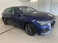 Gebraucht Audi Q8 S-Line 286 PS (210 kW) 2023 Navarrablau metallic SUV