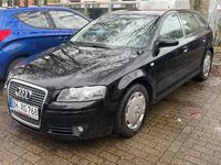Usata Audi A3 200 CV (147 kW) 2005 Nero Utilitaria