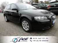 Second-hand Audi A3 Ambiente 102 CP (75 kW) 2006 Negru Hatchback