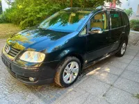 Gebraucht VW Touran Highline 170 PS (125 kW) 2007 Schwarz Van / Kleinbus