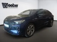 Gebraucht Audi Q4 Sportback e-tron Advanced 219 kW (299 PS) 2022 Navarrablau (metallic) SUV