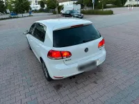 Gebraucht VW Golf VI 110 PS (80 kW) 2009 Weiß Kleinwagen