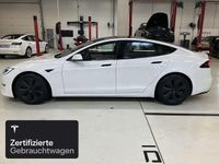 Gebraucht Tesla Model S Long Range AWD 492 kW (669 PS) 2024 Pearl white multicoat Kleinwagen