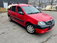 Gebraucht Dacia Logan MCV Ambiance 87 PS (63 kW) 2007 Rot Kombi