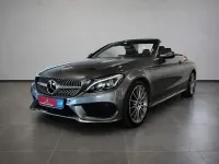 Gebraucht Mercedes C200 AMG line 184 PS (135 kW) 2018 Selenitgrau  metalliclack Cabrio