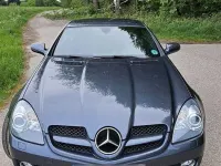 Gebraucht Mercedes SLK200 184 PS (135 kW) 2011 Grau Cabrio