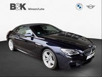 gebraucht BMW 640 Cabriolet 640 d M Sport NaviProf,HUD,RFK,HiFi,AdLED Sportpaket Bluetooth Navi LED Vo