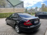 Gebraucht Mercedes CLK200 163 PS (119 kW) 2007 Schwarz Coupé