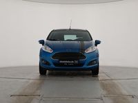 Gebraucht Ford Fiesta Trend 101 PS (74 kW) 2016 Arubablau metallic Limousine