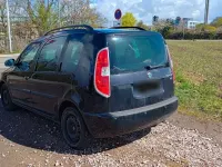 Gebraucht Skoda Roomster Comfort 105 PS (77 kW) 2009 Schwarz Van / Kleinbus