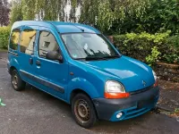 Gebraucht Renault Kangoo 55 PS (40 kW) 2002 Blau Van / Kleinbus