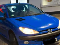 Używany Peugeot 206 75 KM (55 kW) 2000 Niebieski Hatchback