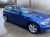 Gebraucht BMW 116 122 PS (89 kW) 2008 Blau Kleinwagen