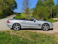 Gebraucht Mercedes SL350 272 PS (200 kW) 2006 Silber Cabrio