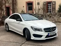 Gebraucht Mercedes CLA250 AMG line 211 PS (155 kW) 2014 Weiß Coupé