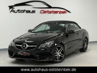 Usado Mercedes E220 AMG line 170 CV (125 kW) 2017 Negro Descapotable