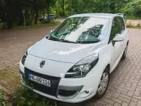 Gebraucht Renault Scénic III Dynamique 110 PS (80 kW) 2011 Weiß Van / Kleinbus