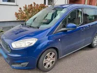 Gebraucht Ford Tourneo Courier 101 PS (74 kW) 2016 Blau Van / Kleinbus