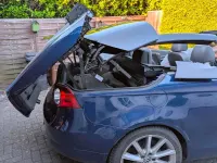 Gebraucht VW Eos 122 PS (89 kW) 2011 Blau Cabrio