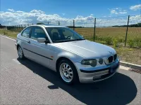 Gebraucht BMW 316 Compact 116 PS (85 kW) 2002 Silber Kleinwagen